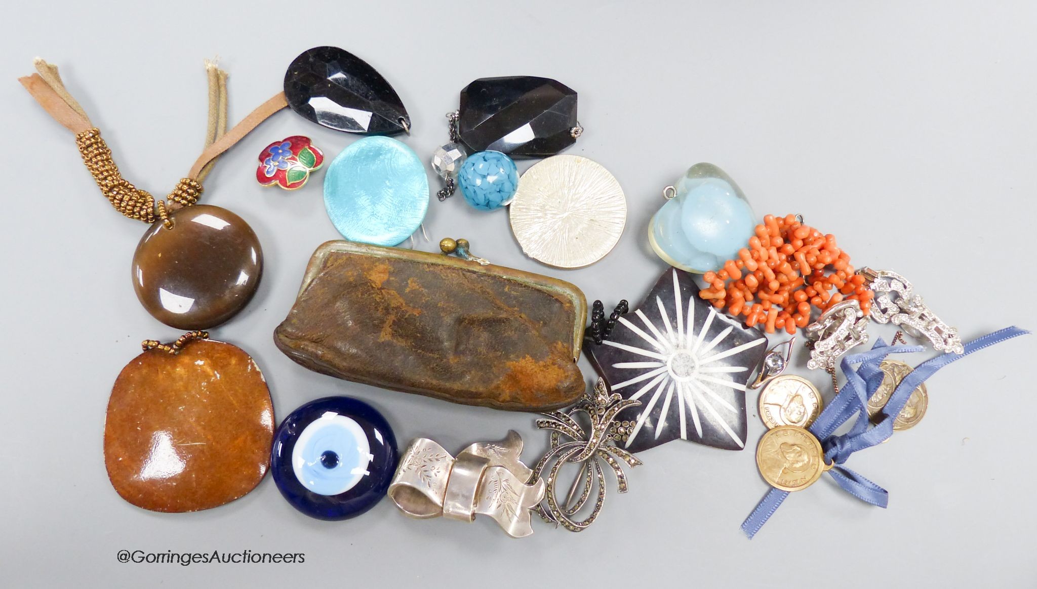 A small group of Costume jewellery